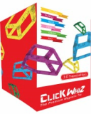 Educational magnetic block toy ClickWhiz 3D STARTER